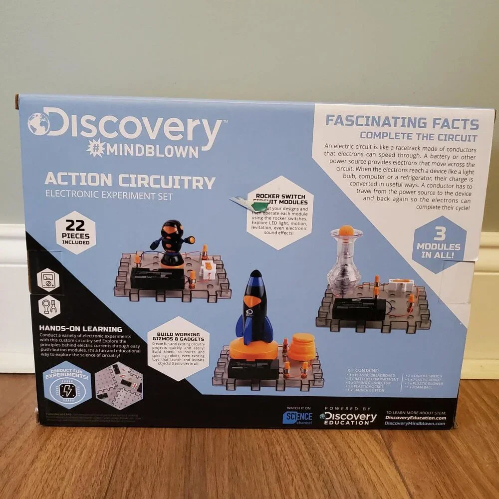 New Discovery #Mindblown Action Circuitry Electronic Experiment Set